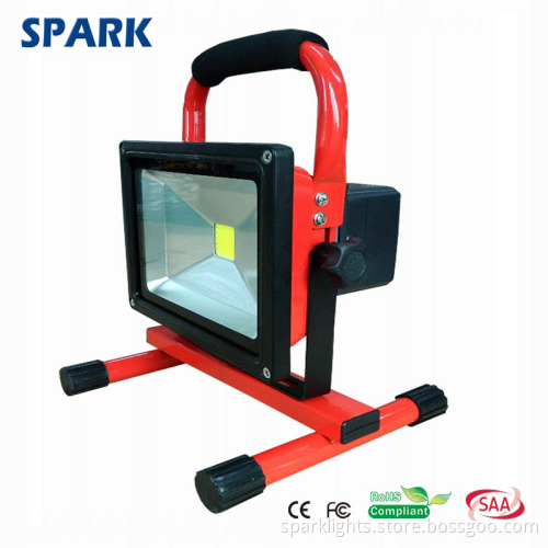 10W LED Emergency Light with Portable Holder and Battery